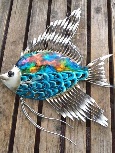 Metal Fish Wall Art .